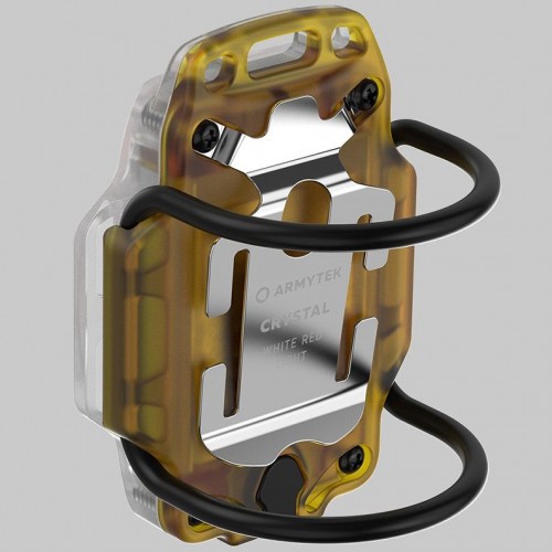 Фонарь-брелок Armytek Crystal Yellow Свет - Белый / Красный | 150 / 30 lm / 12 / 5 м Жёлтый
