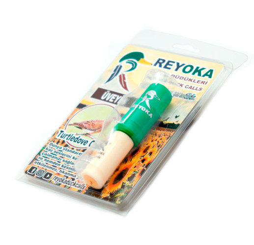 Манок духовой на горлицу Reyoka Uveyik Зелёный / Белый