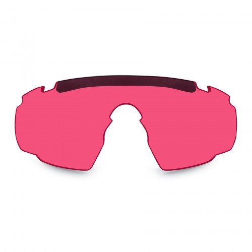 Очки баллистические стрелковые Wiley X Saber Advanced 309 Серые 15% Розовые 50% Рыжие 60%