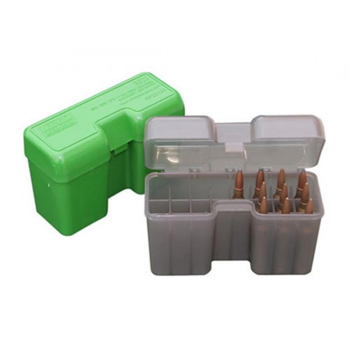 Кейс MTM Case-Gard RF22-LM-41 для хранения 20 патронов до .500 калибра Серый