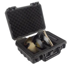 Очки баллистические стрелковые PMX Select GT-2000 CASE KIT ANTI-FOG Прозрачные 96% Жёлтые 89% Серые 23%