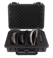 Очки баллистические стрелковые PMX Select GT-2000 CASE KIT ANTI-FOG Прозрачные 96% Жёлтые 89% Серые 23%