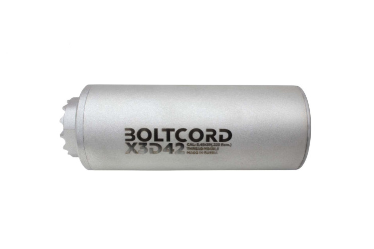 ДТКП газоразгруженый BoltCord D42 X3 для 5.45х39 (.223 Rem.) калибра ПП=8.5 мм L=116 мм | Резьба М24Х1.5П