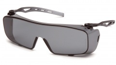 Очки на очки баллистические стрелковые Pyramex Cappture S9920ST Anti-fog Diopter Серые 23%
