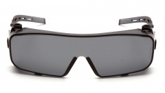 Очки на очки баллистические стрелковые Pyramex Cappture S9920ST Anti-fog Diopter Серые 23%