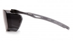 Очки на очки баллистические стрелковые Pyramex Cappture S9920ST Anti-fog Diopter Серые 23%