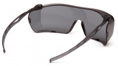Очки на очки баллистические стрелковые Pyramex Cappture S9920ST Anti-fog Diopter Серые 23%