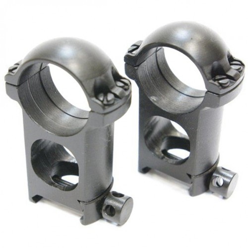 Кольца для прицела ЭСТ W D=25.4 мм H=42 мм на Weaver | Высокий 2 шт