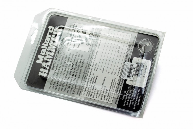 Манок духовой на утку крякву Buck Gardner Mallard Hammer Big Barrel MH-CD-SMK/CA и CD Дымчатый / Изумруд