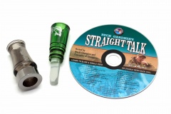 Манок духовой на утку крякву Buck Gardner Mallard Hammer Big Barrel MH-CD-SMK/CA и CD Дымчатый / Изумруд