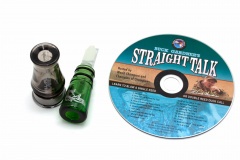 Манок духовой на утку крякву Buck Gardner Mallard Hammer Big Barrel MH-CD-SMK/CA и CD Дымчатый / Изумруд