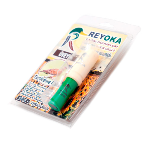 Манок духовой на горлицу Reyoka Uveyik Белый / Зелёный