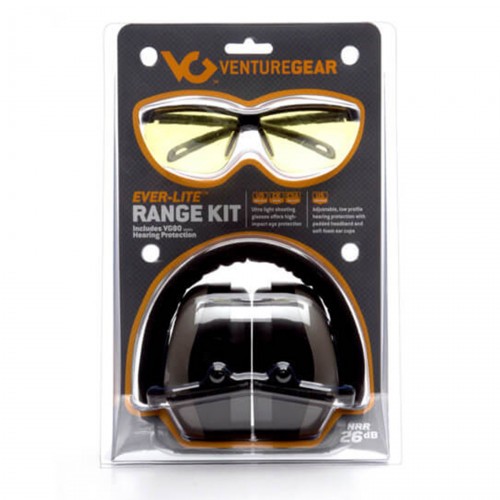 Наушники + очки Pyramex Venture Gear EverLite Range Kit VGCOMBO4930 NRR 31 ДБ