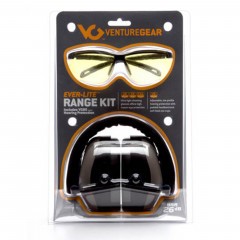 Наушники + очки Pyramex Venture Gear EverLite Range Kit VGCOMBO4930 NRR 31 ДБ