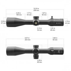 Прицел оптический Vector Optics Paragon Gen ll 3-15X50 IR FFP FP WP (SCOM-25) Сетка VPA-2