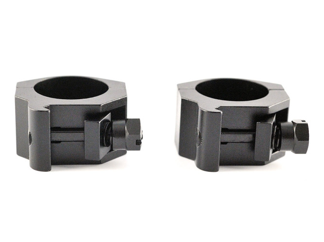 Кольца Nikko Stirling Sport Match, небыстросъемные на Weaver, 30мм, низкие, 6 винтов, алюминий