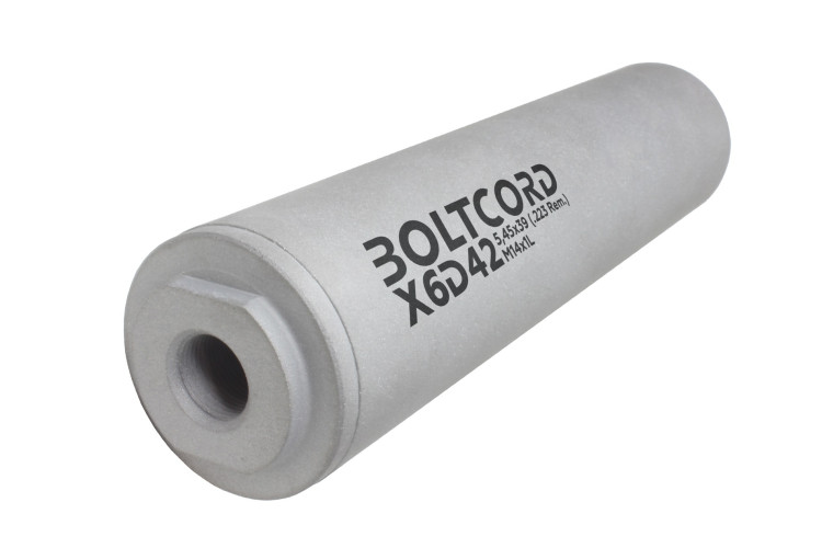 ДТКП газоразгруженый BoltCord D42 X6 для 5.45х39 (.223 Rem.) калибра ПП=8.5 мм L=186 мм | Резьба М24Х1.5П