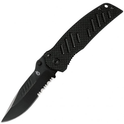 Нож складной Gerber Tactical Swagger (31-000594) Клинок 8 см Чёрный