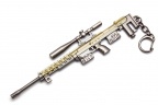 Брелок Microgun M Снайперская винтовка AMP DSR-1 с сошками Золотой