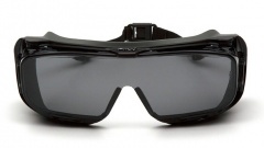 Очки на очки баллистические тактические Pyramex Cappture S9920STMRG Anti-fog Diopter Серые 23%