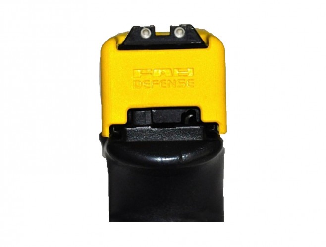 Накладка на затвор Fab Defense Tactic Skin 17 FX-TACS17Y для Glock 17 Желтый