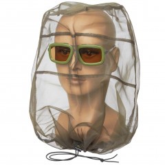 Противомоскитный комплект Guardgift А8В2М Polarized Коричневые 23% с очками в металлической оправе