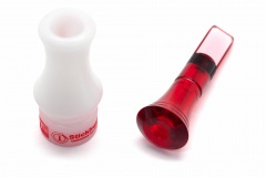 Манок духовой на утку крякву Stickhunt ArtCalls Perehvat 1 лепесток Рубин / Белый