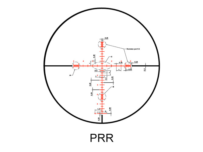 Прицел оптический Nikko Stirling Diamond 6-24х50 FFP сетка PRR