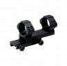 Кольца-моноблок для прицела Leapers UTG Accushot (RGWMOFS38-25H4) D=25.4 мм H=18 мм V=38 мм на Weaver | Высокий