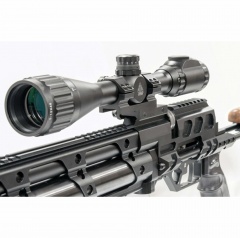 Кольца-моноблок для прицела Leapers UTG Accushot (RGWMOFS38-25H4) D=25.4 мм H=18 мм V=38 мм на Weaver | Высокий