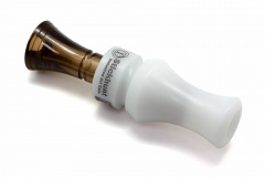 Манок духовой на утку крякву Stickhunt ArtCalls Perehvat 1 лепесток Дымчатый / Белый