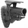 Приклад телескопический Fab Defense GLR-16 CP с упором для щеки Чёрный