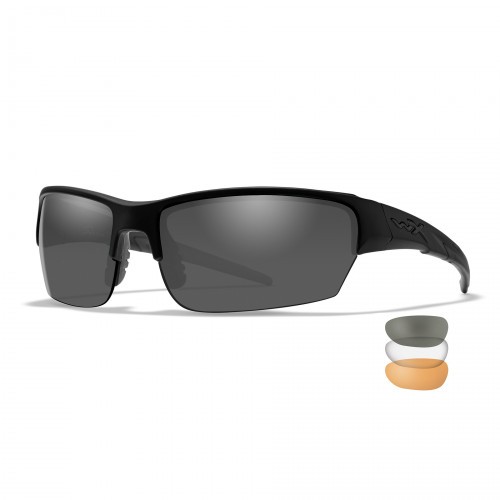 Очки баллистические стрелковые Wiley X Saint CHSAI06 Polarized Прозрачные 90%|Серые 15%|Рыжие 60%