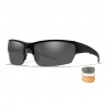 Очки баллистические стрелковые Wiley X Saint CHSAI06 Polarized Прозрачные 90%|Серые 15%|Рыжие 60%