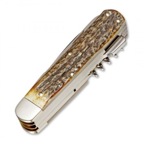 Нож перочинный Boker Solingen Jagdmesser Quadro 110645 клинок 8.5 см Коричневый