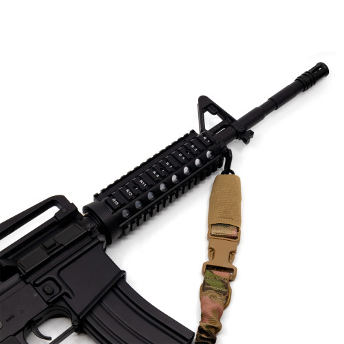 Ремень оружейный RusForce Gun Rop Two на 2 точки с амортизатором Мультикам