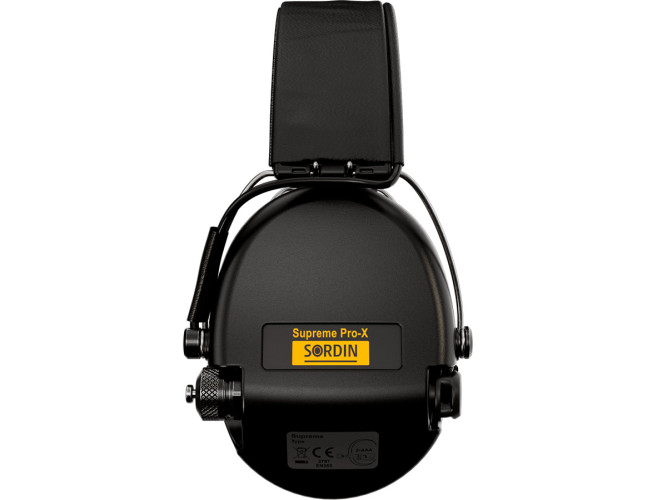 Наушники активные стрелковые Sordin (MSA) Supreme Pro-X LED GEL 75302-X 27-82 ДБ