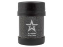 Термос для еды "Часовой" АРМИЯ РОССИИ нержавеющая сталь 0,35L, масса 280г, покрытие Hammerton, серый