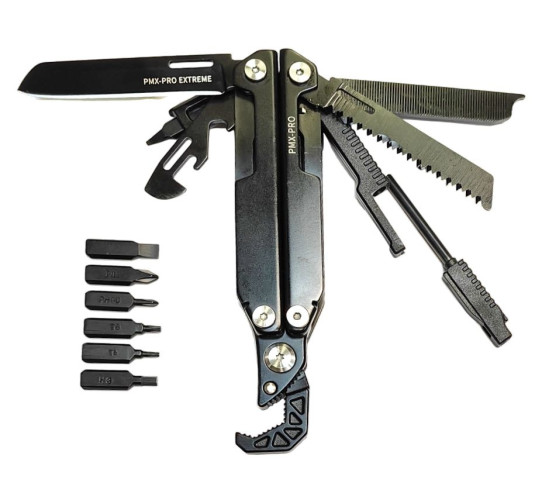 Мультитул PMX Extreme Special Series PMX-038 7 функций Чёрный