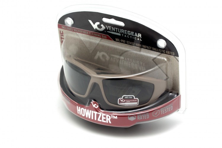 Очки баллистические стрелковые Pyramex Howitzer VGST1322T Anti-fog Тёмно-зелёные 10%