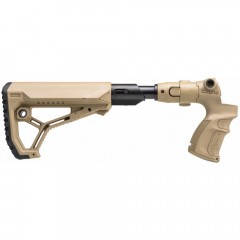 Приклад телескопический Fab Defense C-AGMF500 FK SB GL-CORE для Mossberg 500 с амортизатором Койот