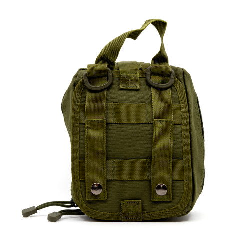 Аптечка тактическая Rusforce Emergency для хранения медикаментов 21x15x10 см Зелёный