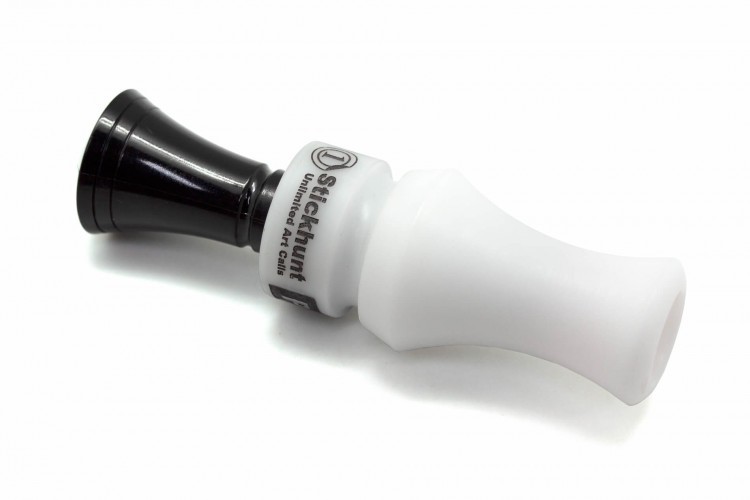 Манок духовой на утку крякву Stickhunt ArtCalls Perehvat 1 лепесток Чёрный / Белый