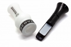 Манок духовой на утку крякву Stickhunt ArtCalls Perehvat 1 лепесток Чёрный / Белый