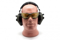 Наушники активные стрелковые PMX Tactical Pro PMX-35G 24-80 ДБ Хаки