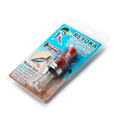 Манок духовой на утку крякву Reyoka Ordek Cift 2 лепестка Красный / Прозрачный