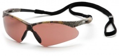 Очки баллистические стрелковые Pyramex PMXTREME SCM6318STP Anti-fog Коричневые 50%
