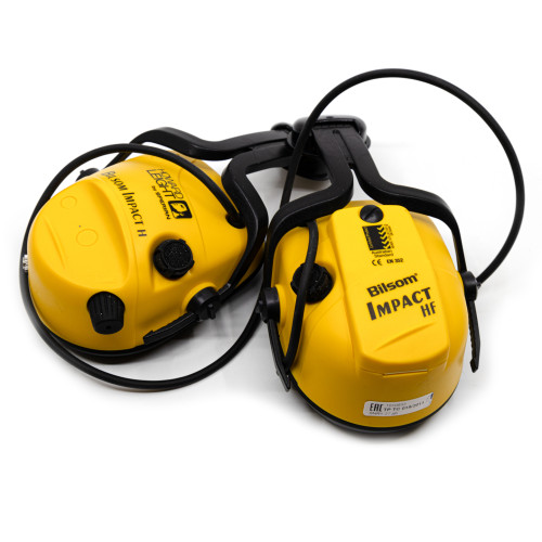 Наушники активные стрелковые Honeywell Howard Bilsom Impact 1010632 с креплением под шлем-каску 27-82 ДБ Жёлтый