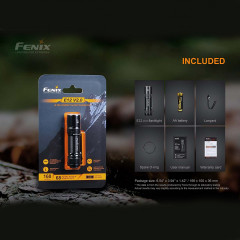 Фонарь-брелок Fenix E12 V2 Свет - Белый (Холодный) 160 lm 68 м