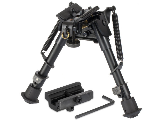 Сошки ShotTime на антабочный винт с качалкой 5 позиций